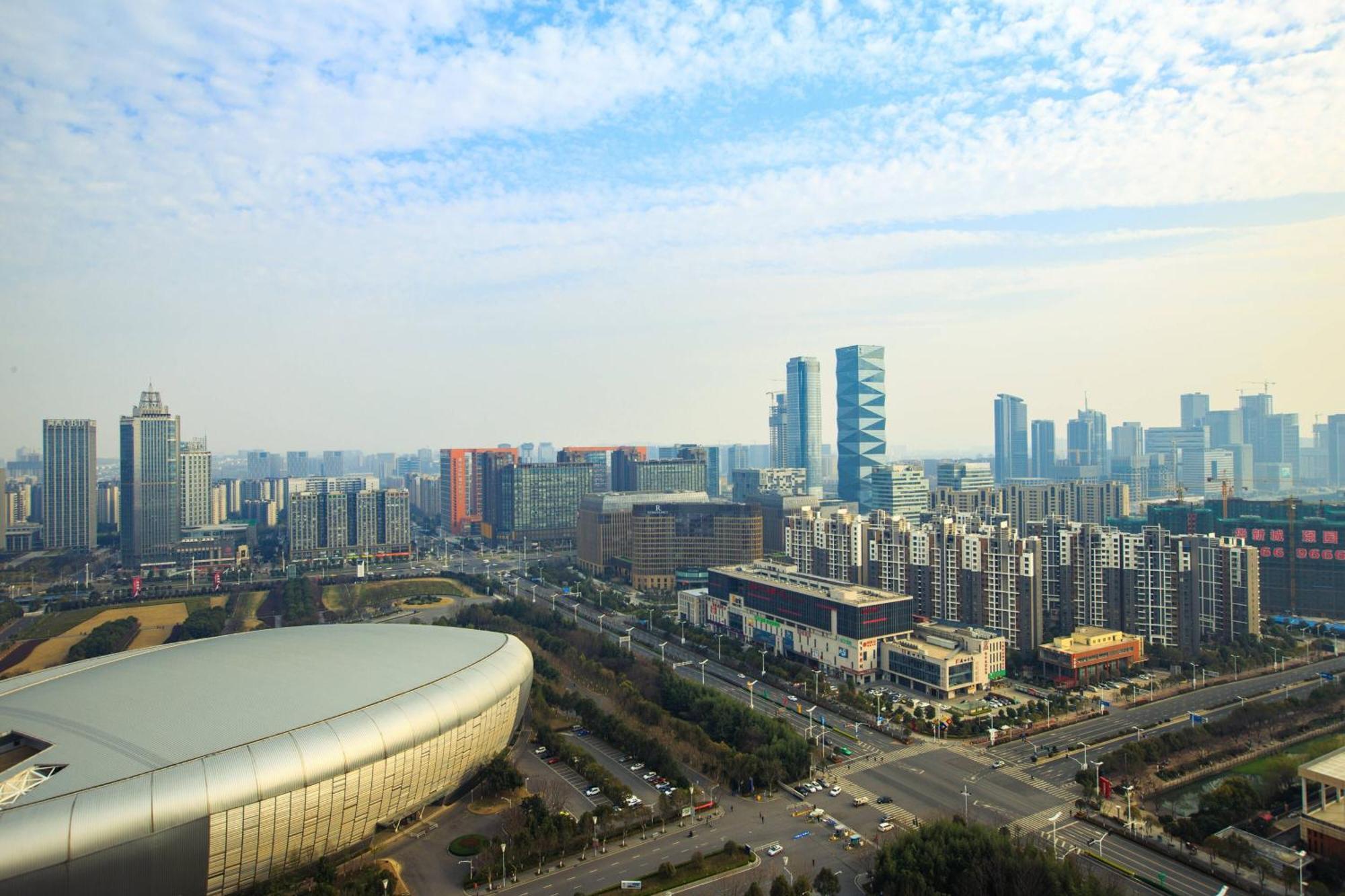โรงแรมเรอแนสซองซ์ นานจิง โอลิมปิก เซ็นเตอร์ นานกิง ภายนอก รูปภาพ