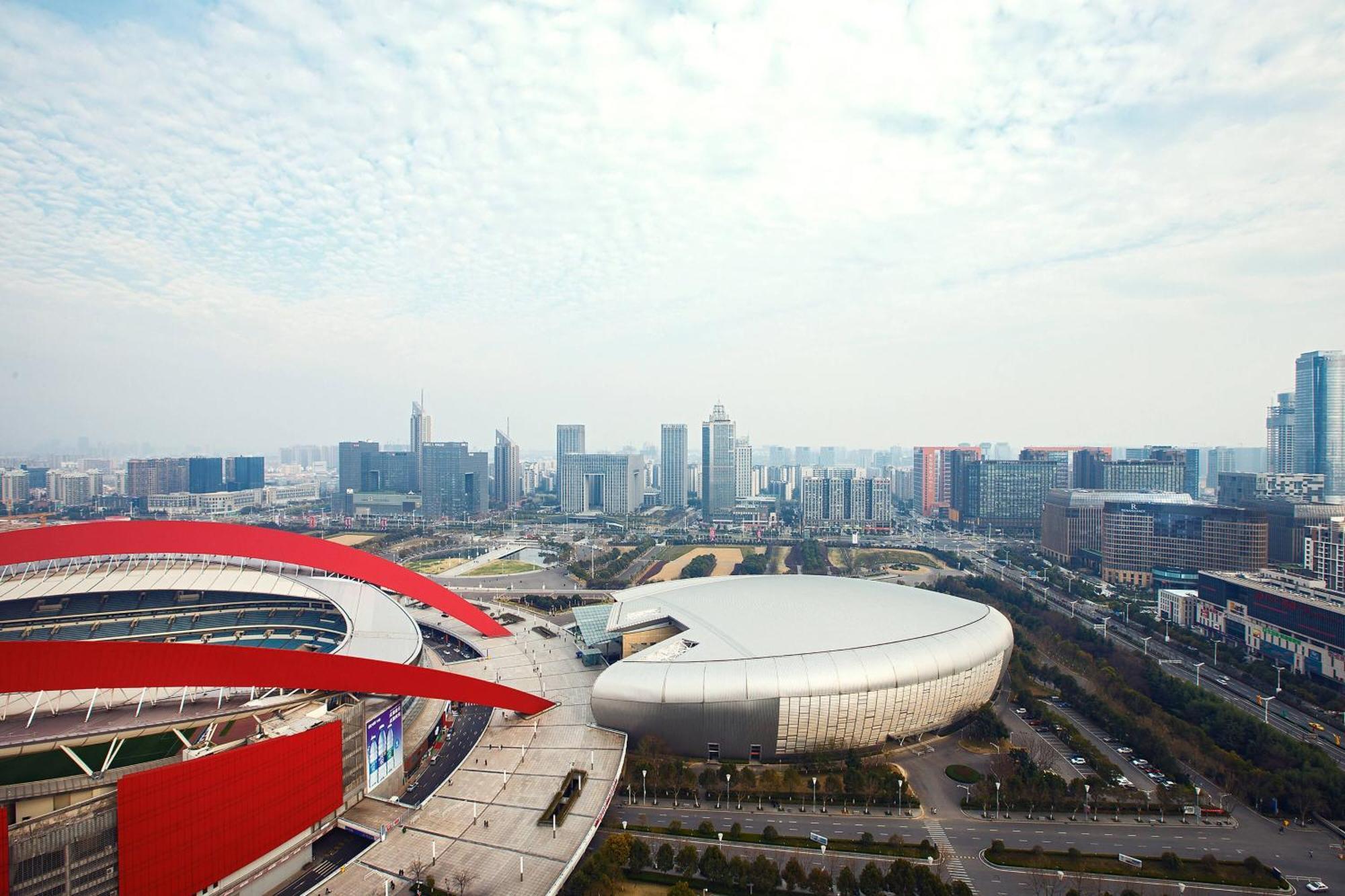 โรงแรมเรอแนสซองซ์ นานจิง โอลิมปิก เซ็นเตอร์ นานกิง ภายนอก รูปภาพ